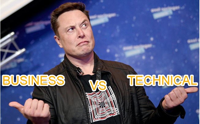 business vs technical