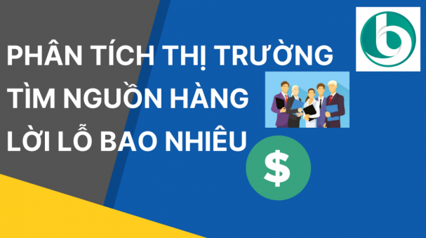 PHÂN TÍCH THỊ TRƯỜNG TÌM NGUỒN HÀNG LỜI LỖ BAO NHIÊU